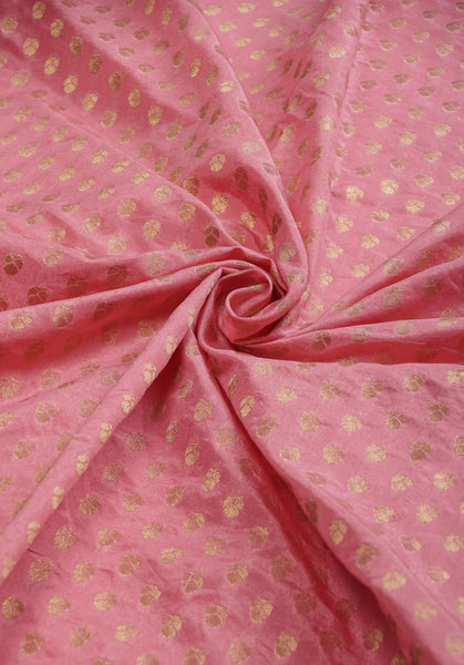 Royal Pink & Gold Baby Dhoti Romper – Traditional Festive Ethnic Outfit