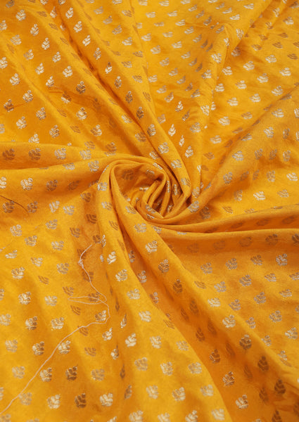 Royal Mustard & Gold Baby Dhoti Romper – Traditional Festive Ethnic Outfit