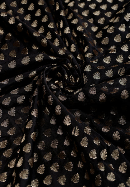 Classic Black & Gold Baby Ethnic Romper – Premium Traditional Festive Wear