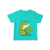 Celebrate "You Are My Role Model" Themed Personalised T-shirts - TEAL - 0 - 5 Months Old (Chest 17")