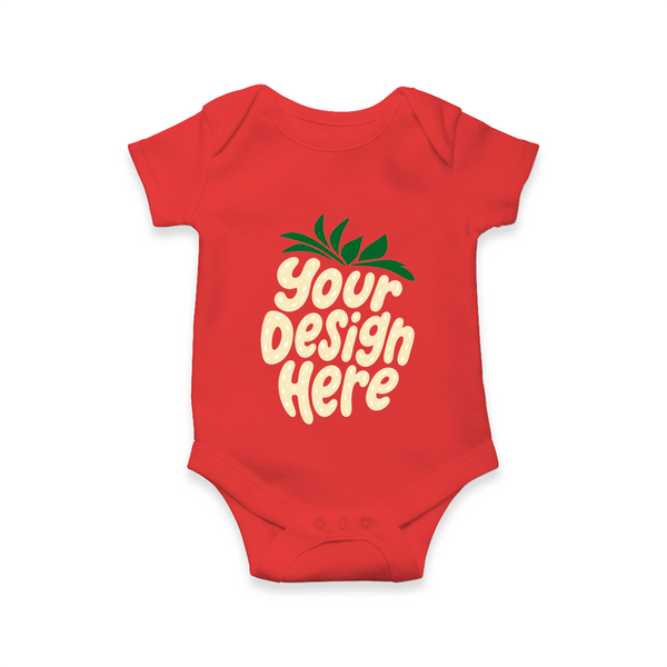 Design Your Own Baby Romper – Custom Print Onesie