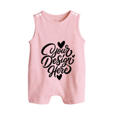 Design Your Own Baby Button Romper – Custom  Sleeveless Romper Suit