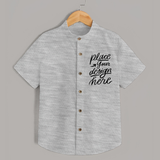 Kids Custom Print Shirt – Personalized Front Chest Design