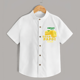 Sweet As A Soan Papdi - Customized Kids Shirt - WHITE - 0 - 6 Months Old (Chest 23")