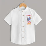 Happy Diwali | Sparkle and Fun Personalized Shirt - WHITE - 0 - 6 Months Old (Chest 23")