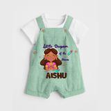 Little Deepam Diwali Dungaree - MINT GREEN - 0 - 5 Months Old (Chest 18")