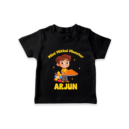 Mini Mithai Monster Tshirt | Custom Baby Tshirt for Festival Fun