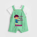 Little Deepam Boy Dungaree - GREEN - 0 - 5 Months Old (Chest 18")