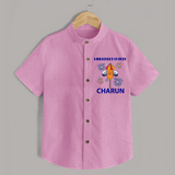 Mini Rocket Diwali Shirt - BABY PINK - 0 - 6 Months Old (Chest 23")