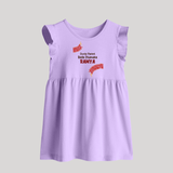 Chota Packet Bada Dhamaka Baby Frock | Custom Baby Baby Frock for Festival Celebration - LILAC - 0 - 3 Months Old (Chest 17")
