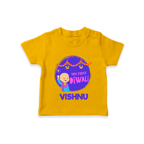 Tiny Festival Star My First Diwali Tshirt | Personalized Baby Outfit