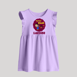 My First Diwali Sparkle Baby Frock - LILAC - 0 - 3 Months Old (Chest 17")