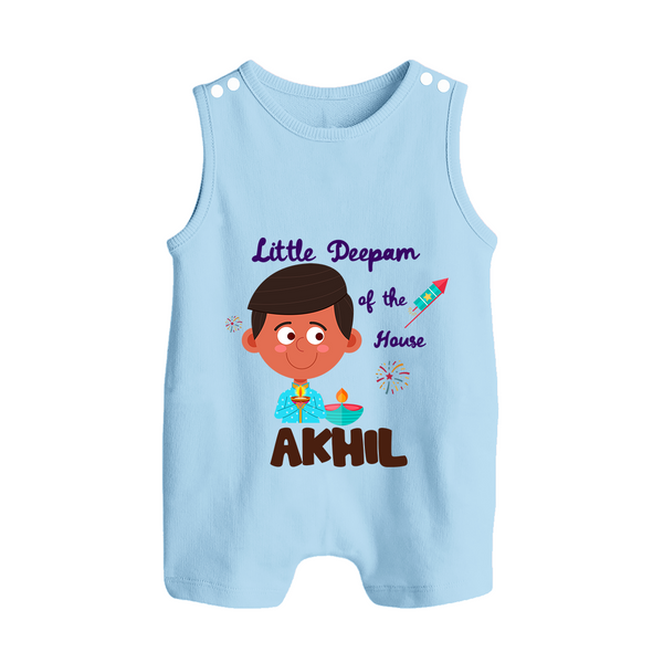 Little Deepam Of The House - Happy Diwali | Festival Joy and Fun Personalized Romper Suit