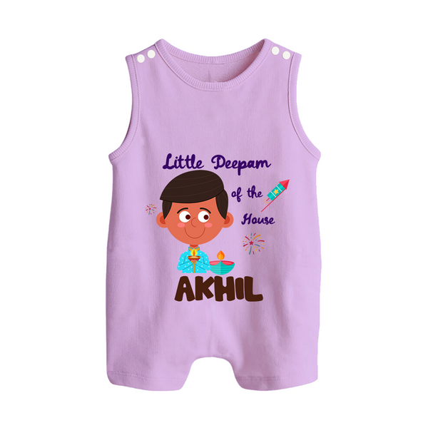 Little Deepam Of The House - Happy Diwali | Festival Joy and Fun Personalized Romper Suit