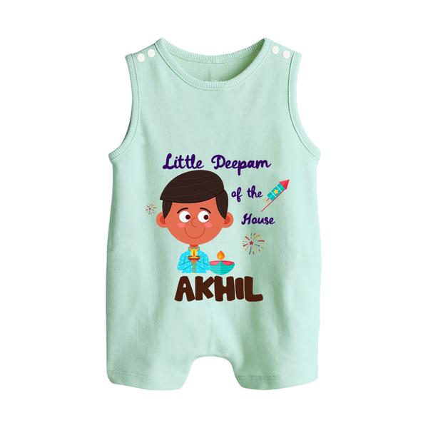 Little Deepam Of The House - Happy Diwali | Festival Joy and Fun Personalized Romper Suit