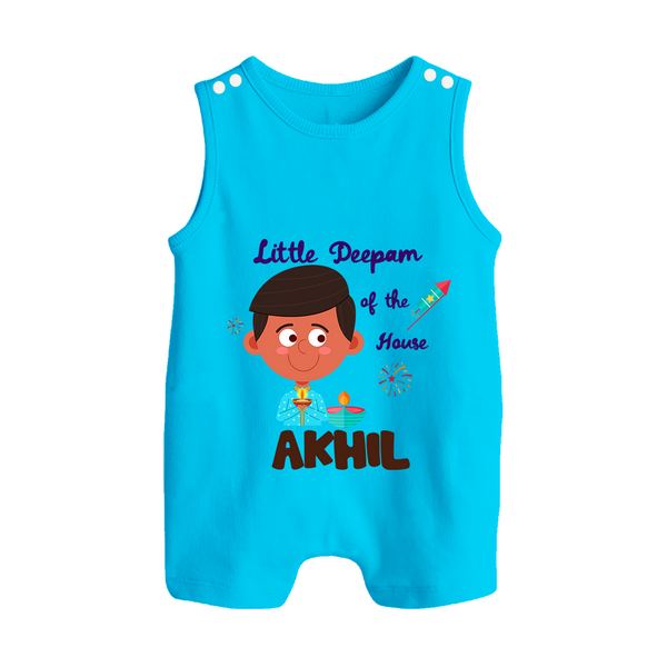 Little Deepam Of The House - Happy Diwali | Festival Joy and Fun Personalized Romper Suit