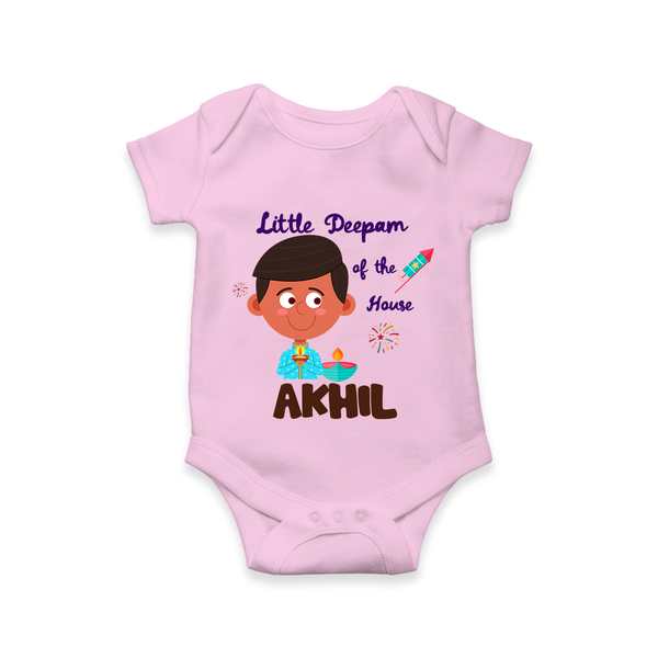 Little Deepam Of The House  - Happy Diwali | Diwali Delight and Fun Personalized Romper
