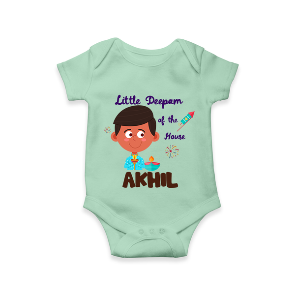 Little Deepam Of The House  - Happy Diwali | Diwali Delight and Fun Personalized Romper