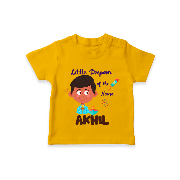 Little Deepam Of The House  - Happy Diwali | Diwali Delight and Fun Personalized T-Shirt
