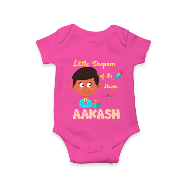 Little Deepam Of The House  - Happy Diwali | Diwali Delight and Fun Personalized Romper