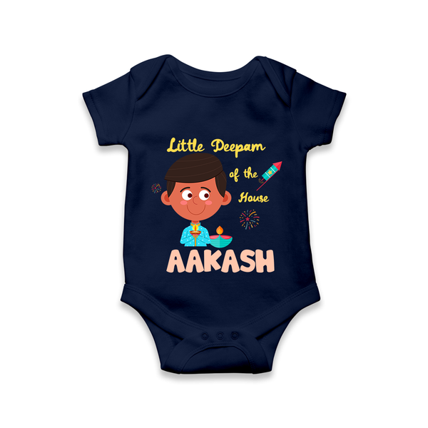 Little Deepam Of The House  - Happy Diwali | Diwali Delight and Fun Personalized Romper