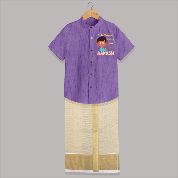 Little Deepam Of The House - Happy Diwali | Biggest Celebration Fun Shirt And Dhoti