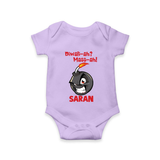 Diwali Mass Celebration Romper  - LILAC - New Born (Chest 14")