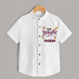  Deepavali Celebration Shirt  - WHITE - 0 - 6 Months Old (Chest 23")