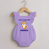 Enakku Oru Spark Podhum Diwali Romper Frock  - LILAC - 0 - 3 Months Old (Chest 19")