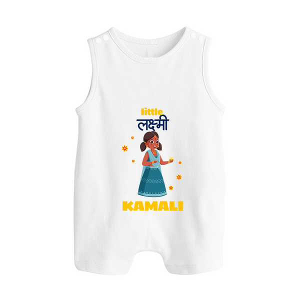 Happy Diwali | Luminous Diwali Celebration Romper Suit - WHITE - 0 - 5 Months Old (Chest 18")