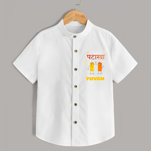 Happy Diwali | Diwali Fun and Games Shirt - WHITE - 0 - 6 Months Old (Chest 23")