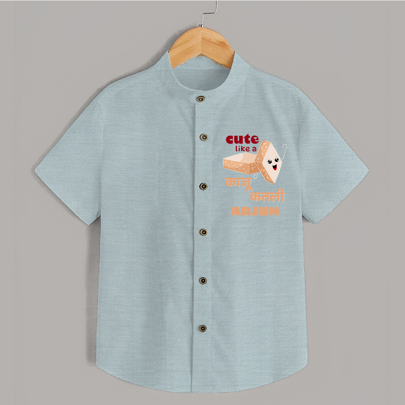 Happy Diwali | Glowing with Diwali Joy Shirt - ARCTIC BLUE - 0 - 6 Months Old (Chest 23")