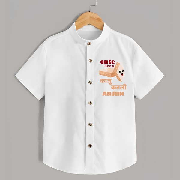 Happy Diwali | Glowing with Diwali Joy Shirt - WHITE - 0 - 6 Months Old (Chest 23")