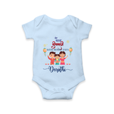 Happy Diwali | New Beginnings Celebration Romper - BABY BLUE - New Born (Chest 14")