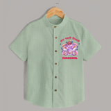 Happy Diwali | Little Star of the Celebration Shirt - MINT GREEN - 0 - 6 Months Old (Chest 23")