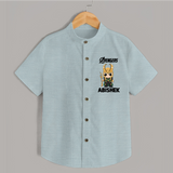  Mini Hero Avengers Assemble Shirt - ARCTIC BLUE - 0 - 6 Months Old (Chest 23")