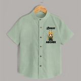  Mini Hero Avengers Assemble Shirt - MINT GREEN - 0 - 6 Months Old (Chest 23")