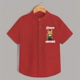  Mini Hero Avengers Assemble Shirt - RED - 0 - 6 Months Old (Chest 23")