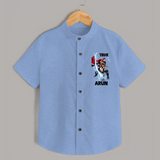 Mighty Thor Lightning Strike Shirt - SKY BLUE - 0 - 6 Months Old (Chest 23")