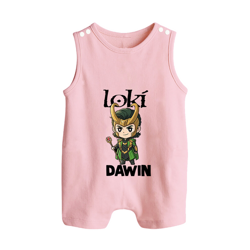 Mischief Maker Loki Chibi Button Romper