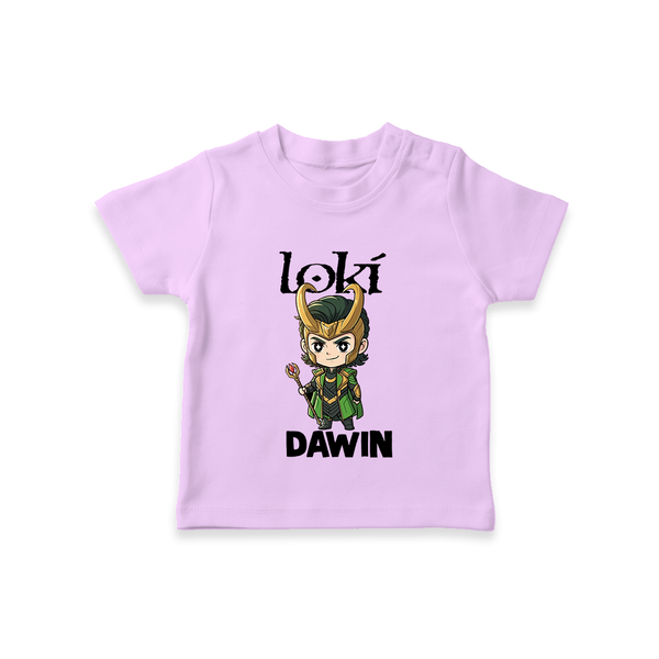  Mischief Maker Loki Chibi TShirt - LILAC - 0-5 Months Old (Chest 17")