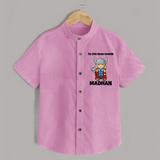 Little Thunder Warrior Graphic Shirt - BABY PINK - 0 - 6 Months Old (Chest 23")