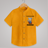 Little Thunder Warrior Graphic Shirt - CHROME YELLOW - 0 - 6 Months Old (Chest 23")