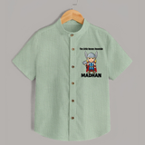 Little Thunder Warrior Graphic Shirt - MINT GREEN - 0 - 6 Months Old (Chest 23")