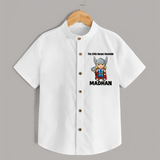 Little Thunder Warrior Graphic Shirt - WHITE - 0 - 6 Months Old (Chest 23")