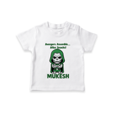 After Snacks Superhero Squad TShirt - WHITE - 0-5 Months Old (Chest 17")