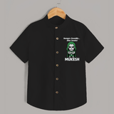 After Snacks Superhero Squad Shirt - BLACK - 0 - 6 Months Old (Chest 23")