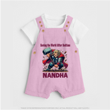  Bedtime World Saver Dungaree - BABY PINK - 0 - 5 Months Old (Chest 18")