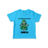  Tiny Avenger Massive Power TShirt - SKY BLUE - 0-5 Months Old (Chest 17")