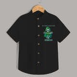  Tiny Avenger Massive Power Shirt - BLACK - 0 - 6 Months Old (Chest 23")